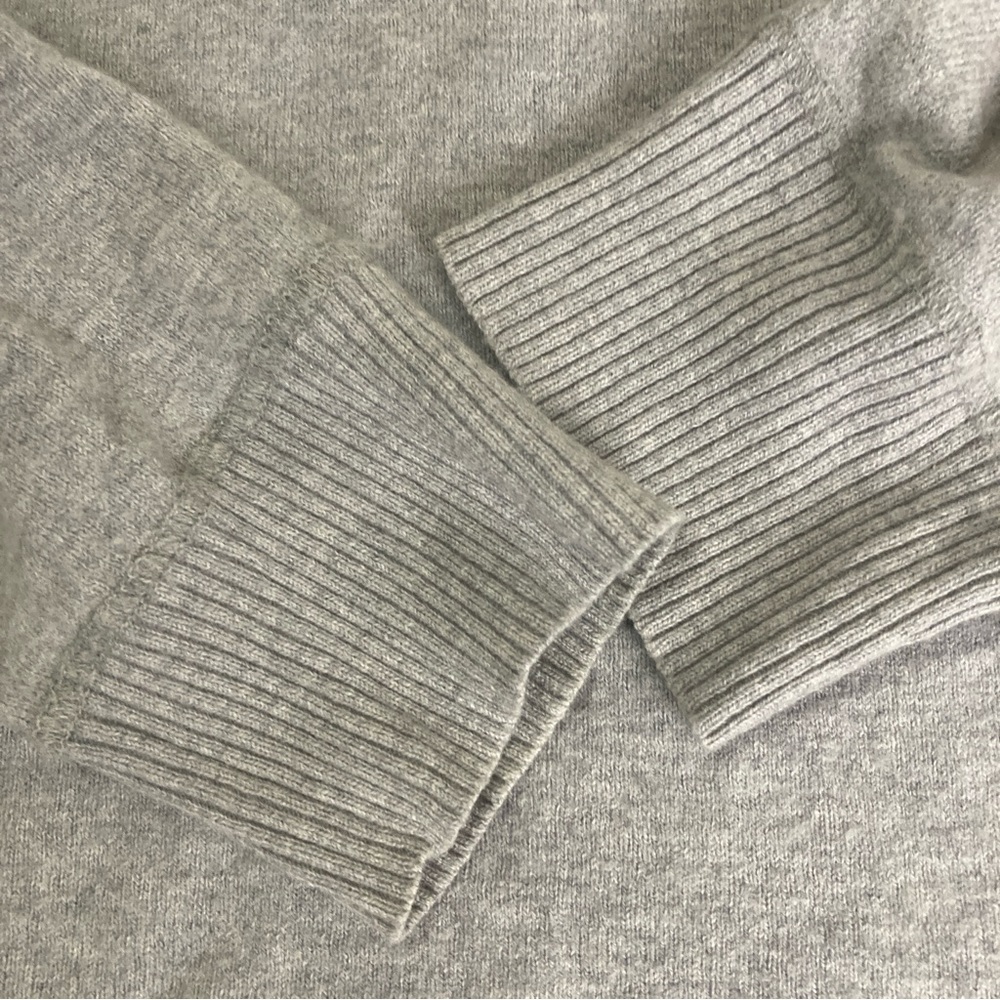 Men's Sweater The North Face Pullover California Heritage Gray Sz S Quarter Zip - Picture 4 of 16